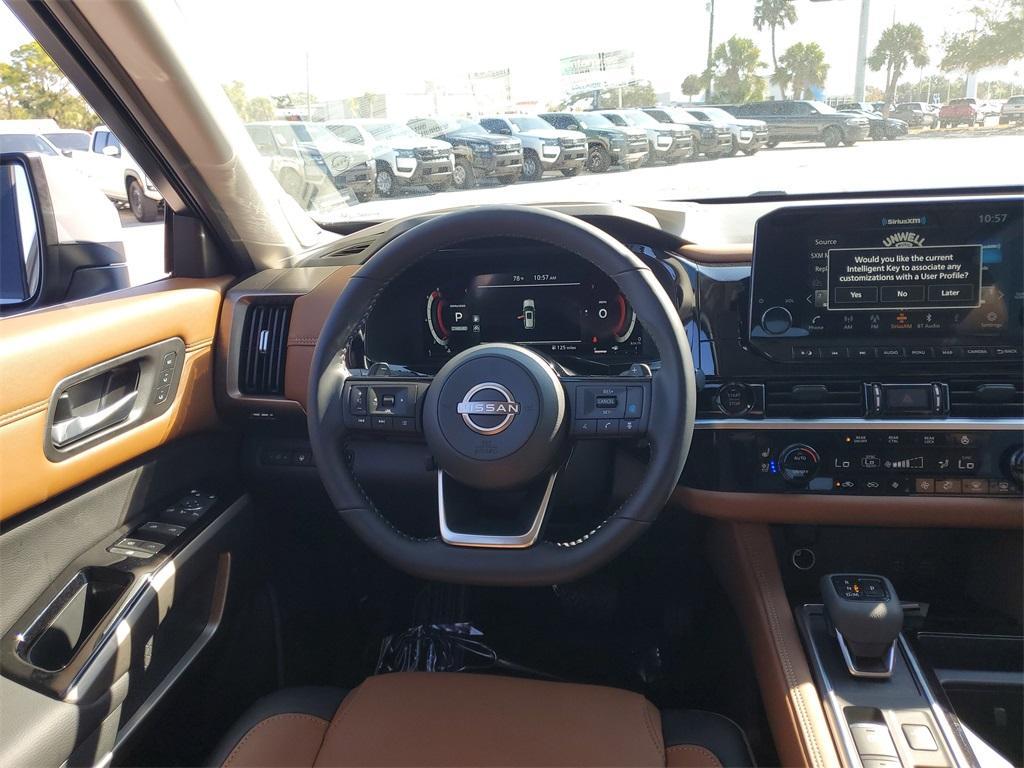 new 2025 Nissan Pathfinder car, priced at $42,652