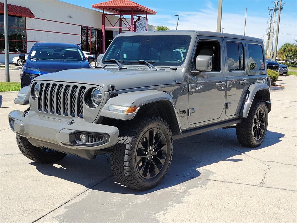 used 2021 Jeep Wrangler Unlimited car, priced at $35,991