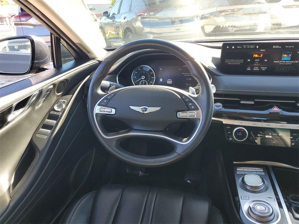used 2023 Genesis G80 car, priced at $26,491