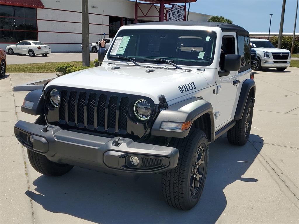used 2021 Jeep Wrangler car, priced at $27,991