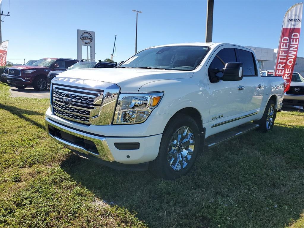 used 2023 Nissan Titan car, priced at $29,491