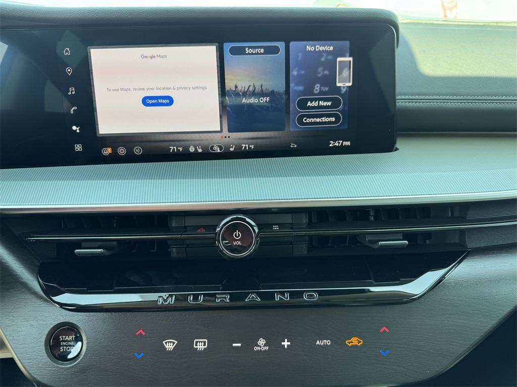 new 2025 Nissan Murano car, priced at $44,215