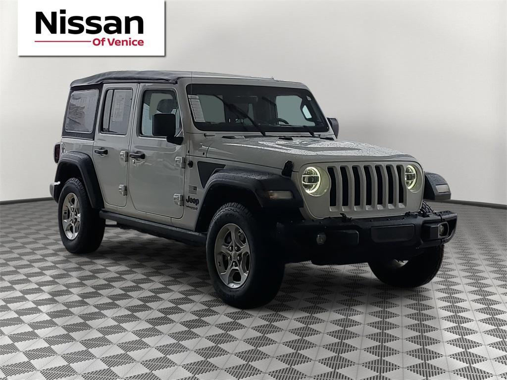 used 2021 Jeep Wrangler Unlimited car, priced at $29,491