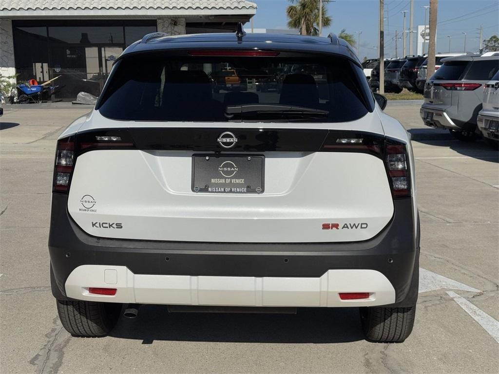 new 2025 Nissan Kicks car, priced at $27,555