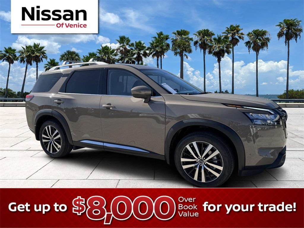 new 2025 Nissan Pathfinder car, priced at $47,055