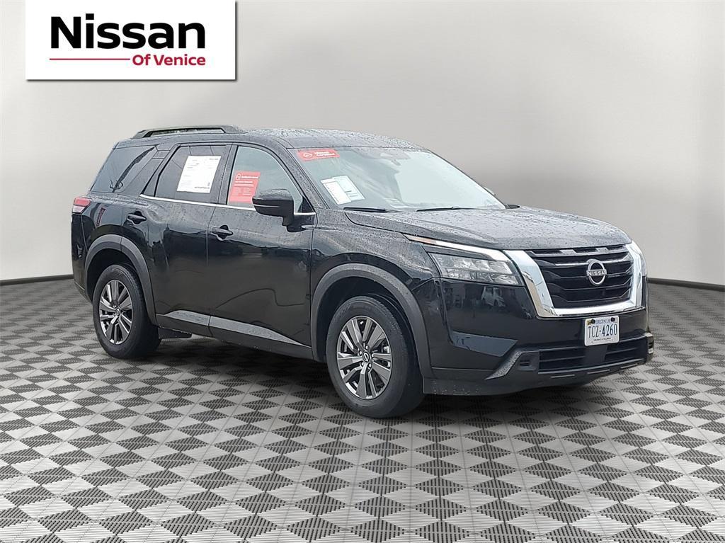 used 2024 Nissan Pathfinder car, priced at $31,491