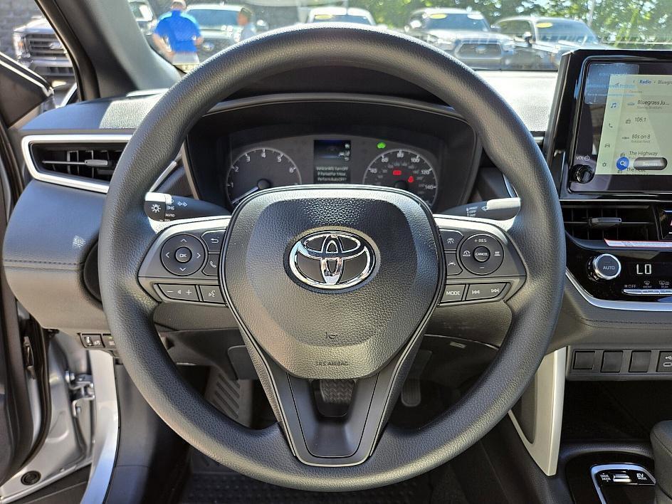 new 2025 Toyota Corolla Cross Hybrid car, priced at $31,216