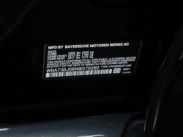 used 2022 BMW 540 car, priced at $44,821