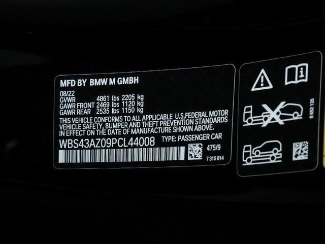 used 2023 BMW M4 car, priced at $76,482