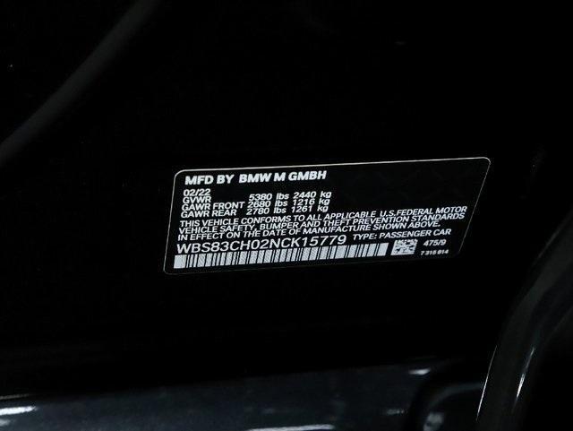 used 2022 BMW M5 car, priced at $88,879