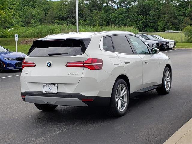 new 2025 BMW X3 car, priced at $55,760