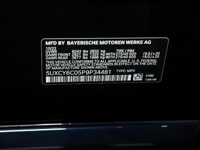 used 2023 BMW X6 car, priced at $54,287