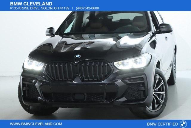 used 2022 BMW X6 car, priced at $58,000