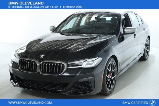 used 2021 BMW M550 car, priced at $56,000