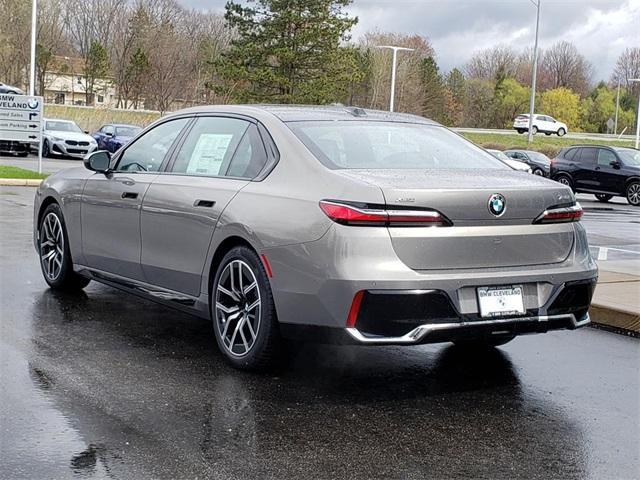 new 2025 BMW 740 car, priced at $106,100