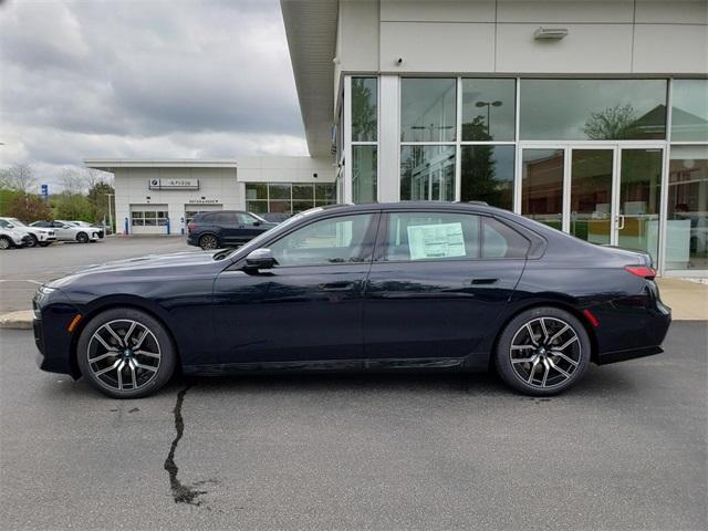 new 2025 BMW 740 car, priced at $108,200