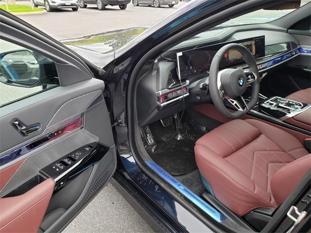 new 2025 BMW 740 car, priced at $108,200