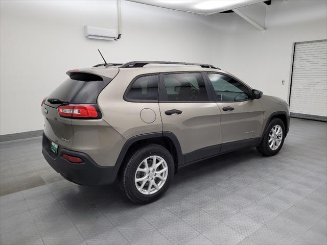 used 2017 Jeep Cherokee car, priced at $14,095