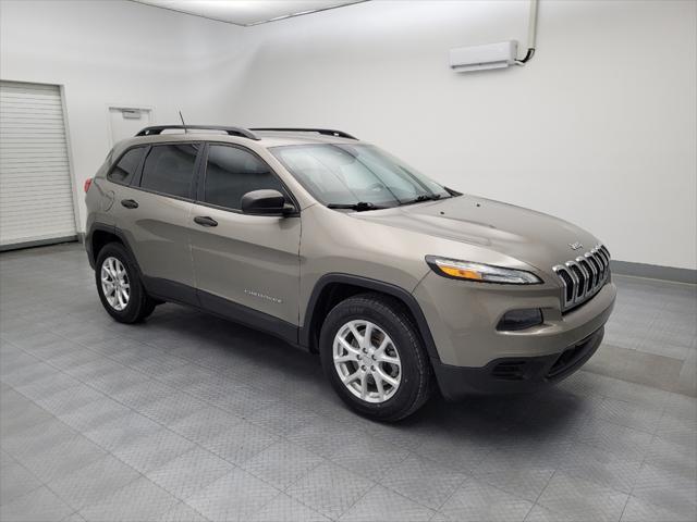 used 2017 Jeep Cherokee car, priced at $14,095