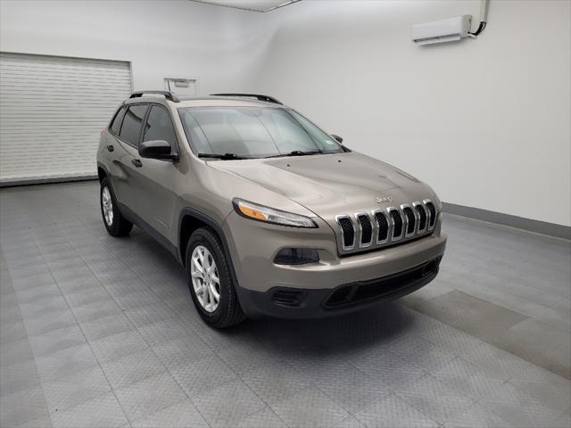 used 2017 Jeep Cherokee car, priced at $14,095