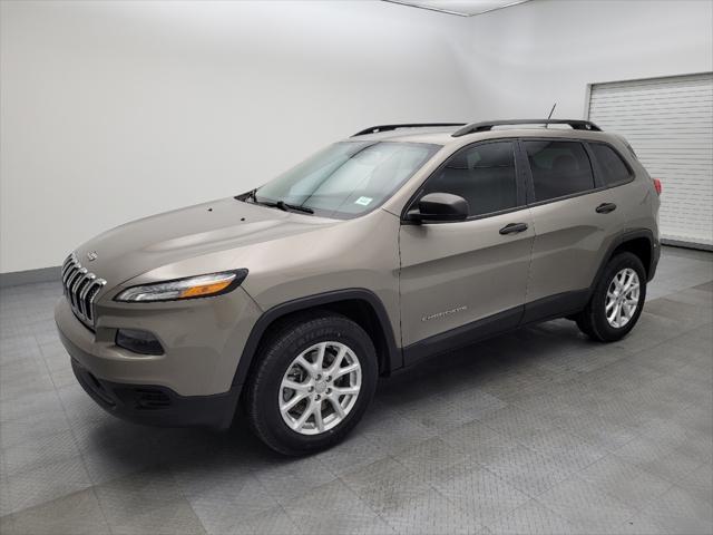 used 2017 Jeep Cherokee car, priced at $14,095