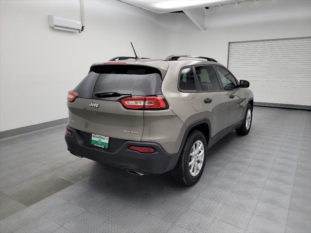 used 2017 Jeep Cherokee car, priced at $14,095