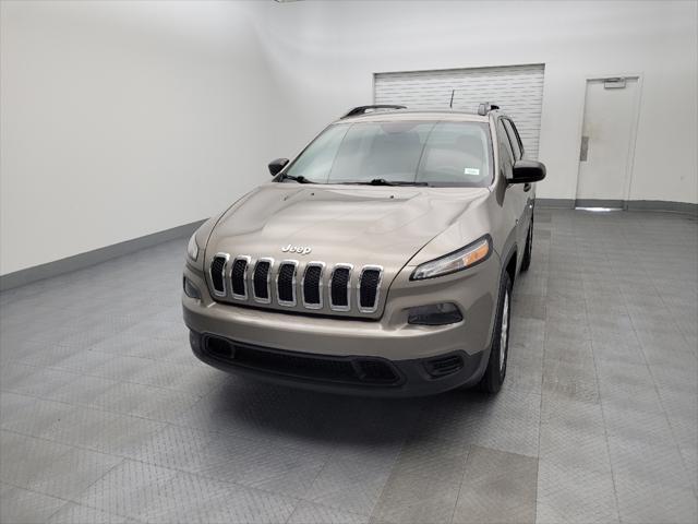 used 2017 Jeep Cherokee car, priced at $14,095