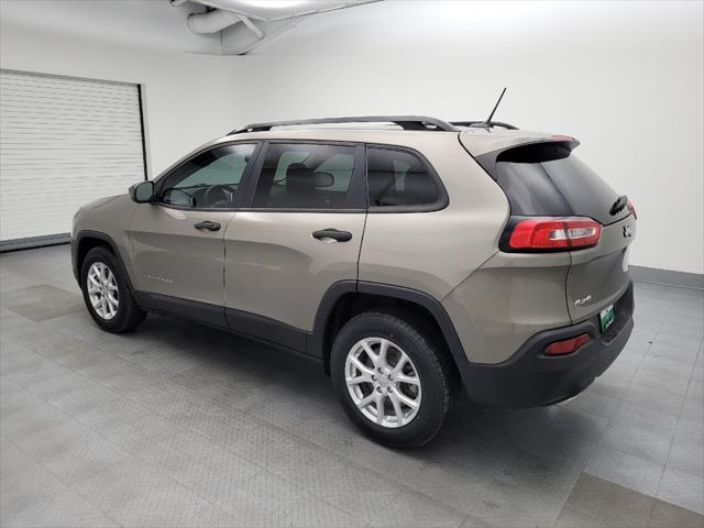 used 2017 Jeep Cherokee car, priced at $14,095