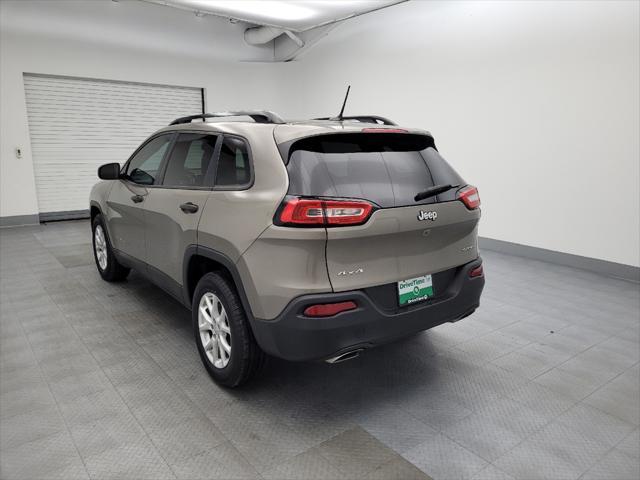 used 2017 Jeep Cherokee car, priced at $14,095