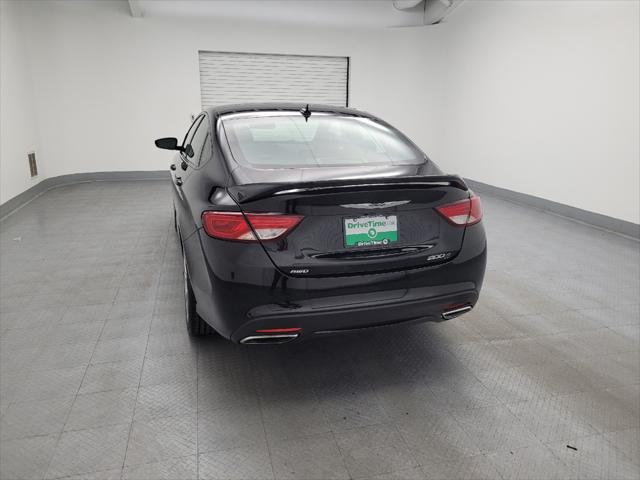 used 2015 Chrysler 200 car, priced at $15,695