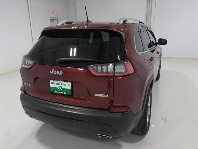 used 2021 Jeep Cherokee car, priced at $25,395