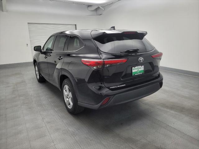 used 2021 Toyota Highlander car, priced at $26,695