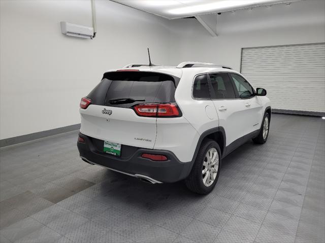 used 2017 Jeep Cherokee car, priced at $15,095