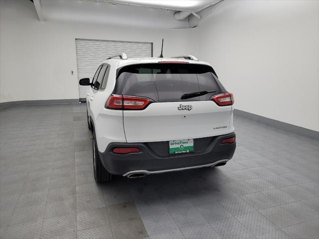 used 2017 Jeep Cherokee car, priced at $15,095