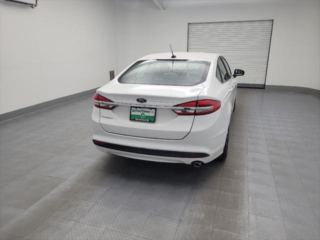 used 2018 Ford Fusion car, priced at $17,495