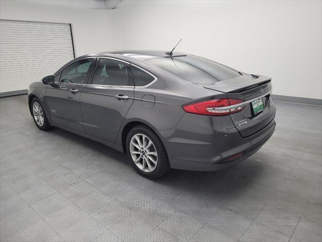 used 2018 Ford Fusion Energi car, priced at $20,495