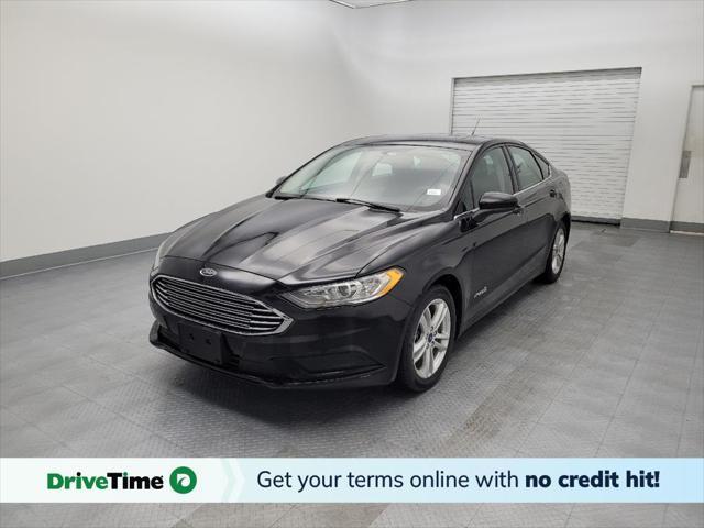 used 2018 Ford Fusion Hybrid car, priced at $14,395