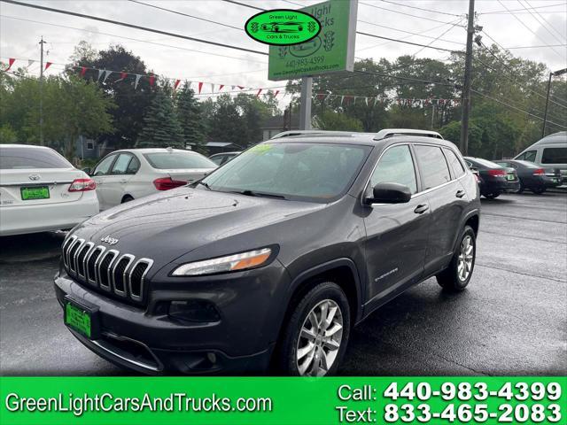 used 2015 Jeep Cherokee car, priced at $11,988