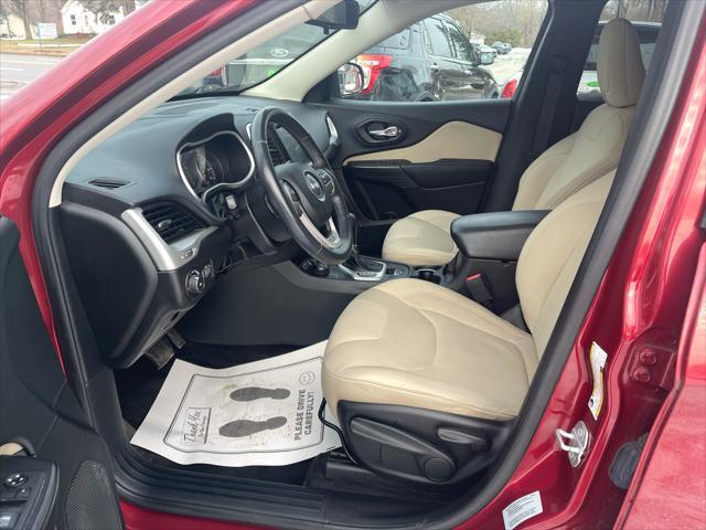 used 2015 Jeep Cherokee car, priced at $8,988