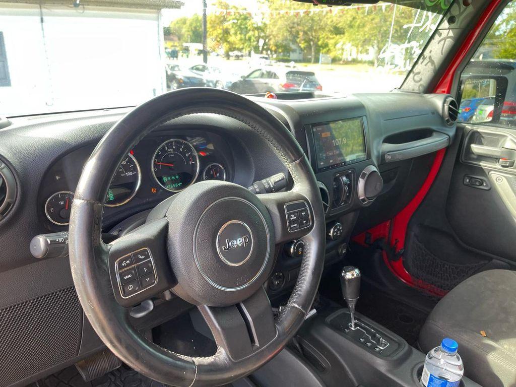used 2016 Jeep Wrangler Unlimited car, priced at $15,488