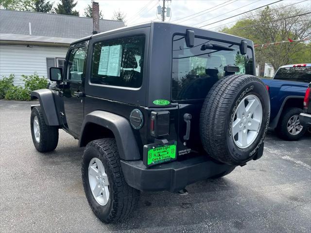 used 2016 Jeep Wrangler car, priced at $11,988