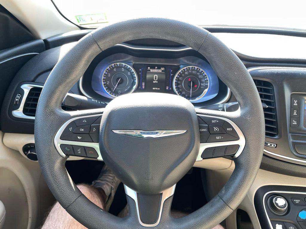 used 2015 Chrysler 200 car, priced at $8,988