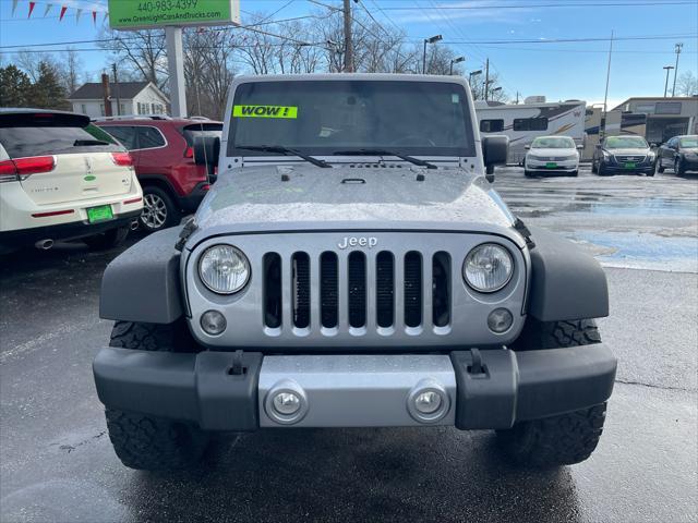 used 2015 Jeep Wrangler Unlimited car, priced at $14,488