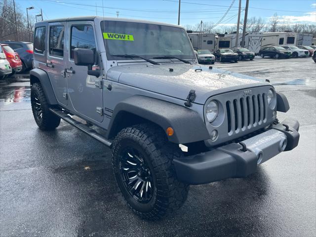 used 2015 Jeep Wrangler Unlimited car, priced at $14,488