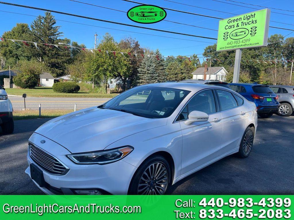 used 2017 Ford Fusion car, priced at $10,988