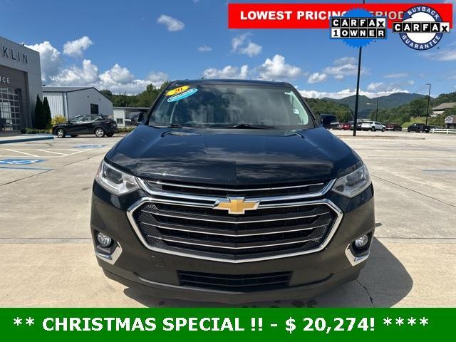 used 2021 Chevrolet Traverse car, priced at $20,000