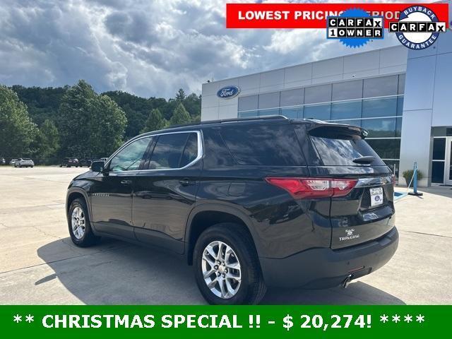 used 2021 Chevrolet Traverse car, priced at $20,000