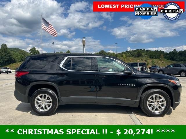 used 2021 Chevrolet Traverse car, priced at $20,000