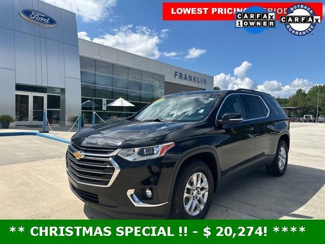 used 2021 Chevrolet Traverse car, priced at $20,000