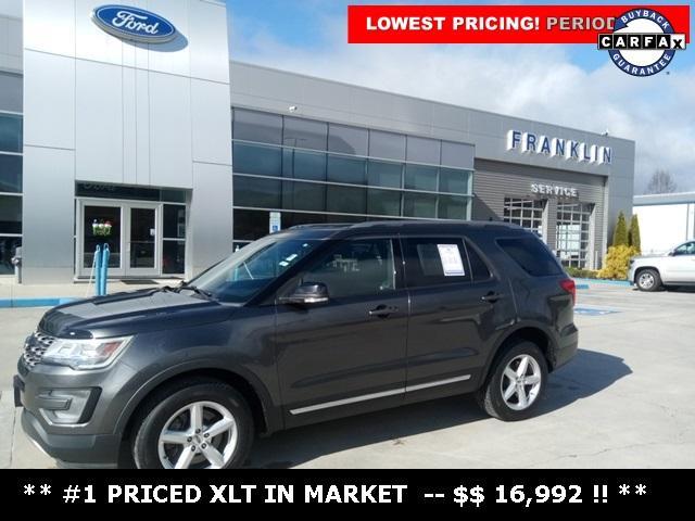 used 2017 Ford Explorer car, priced at $15,700